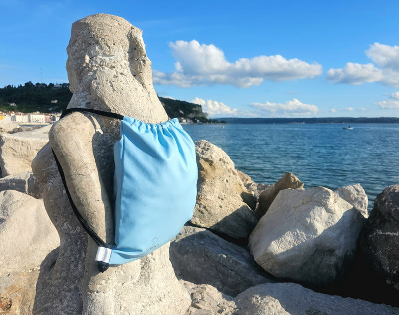 Ruksak na uzicu - plavi