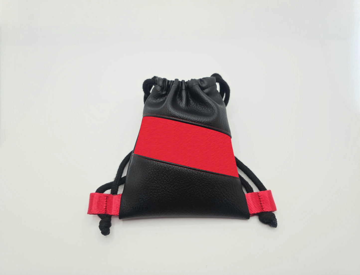 Mini Zaino - Nero/Rosso