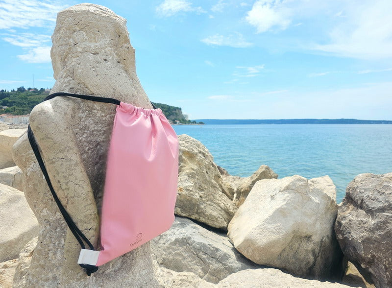 Zaino con coulisse - Rosa