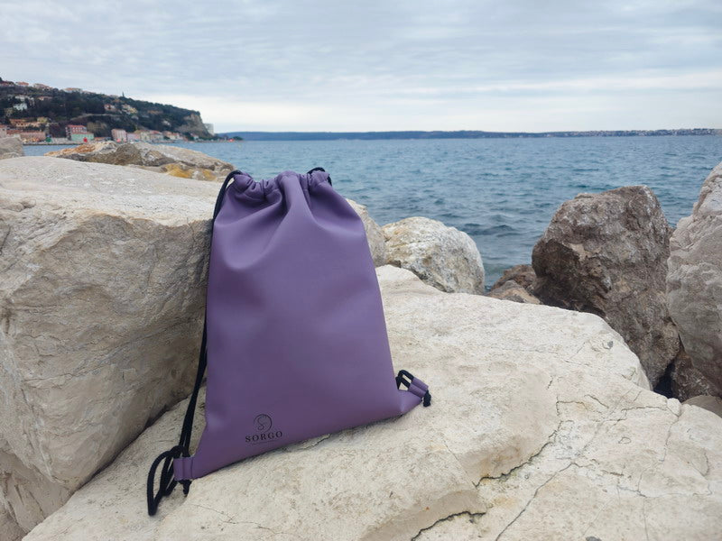 Zaino con coulisse - Viola