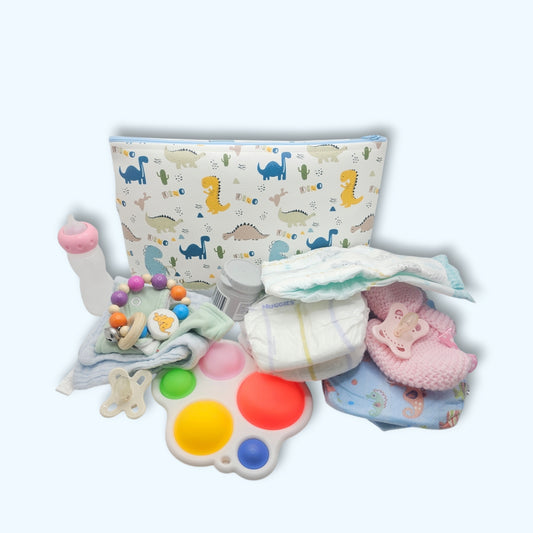 Borsa da toilette - Blu/Cuore
