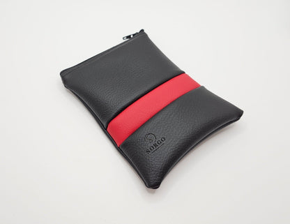 Torbica za dokumente - Rdeča/Črna