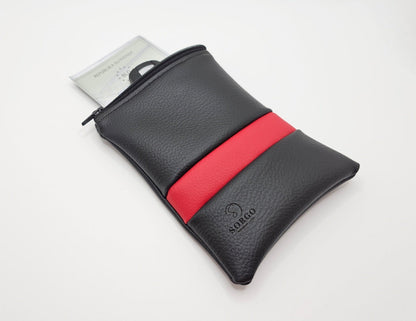 Torbica za dokumente - Rdeča/Črna