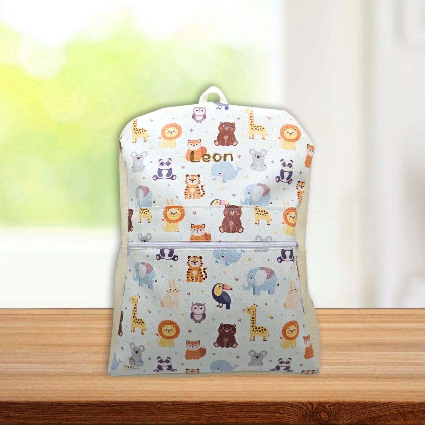 Backpack - Kids' Animal Design with Name