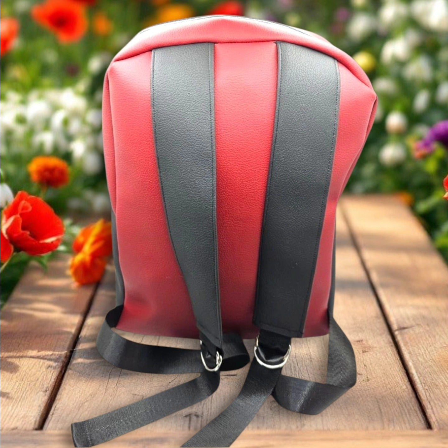 Backpack - Red/Black